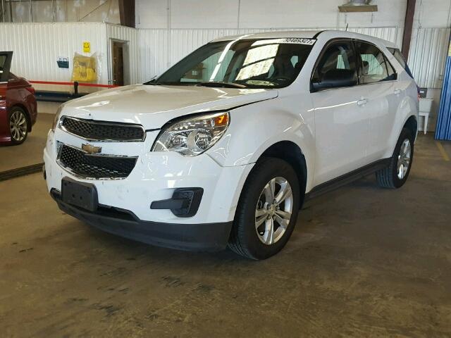 2GNALBEKXD1142505 - 2013 CHEVROLET EQUINOX LS WHITE photo 2