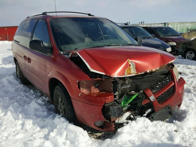 2B4GP44R21R397578 - 2001 DODGE GRAND CARA RED photo 1