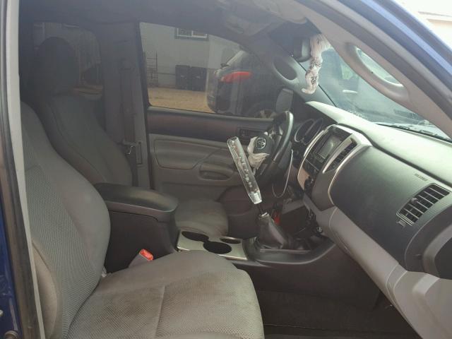 5TFTU4CN5EX001854 - 2014 TOYOTA TACOMA X-R 蓝色 照片 5