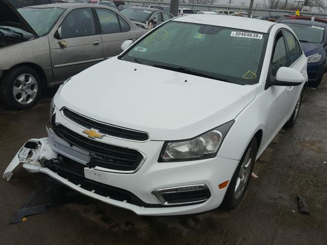 1G1PE5SB2G7163271 - 2016 CHEVROLET CRUZE LIMI WHITE photo 2