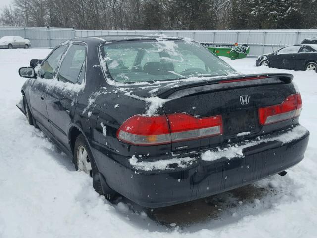 1HGCG56611A128262 - 2001 HONDA ACCORD EX BLACK photo 3