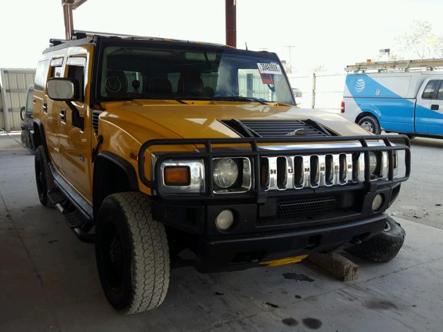 5GRGN23U03H129712 - 2003 HUMMER H2 YELLOW photo 1