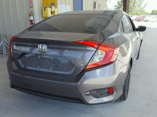 19XFC2F5XGE094146 - 2016 HONDA CIVIC LX CHARCOAL photo 4