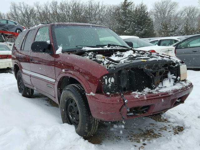 1GKDT13W7Y2266196 - 2000 GMC JIMMY / EN MAROON photo 1