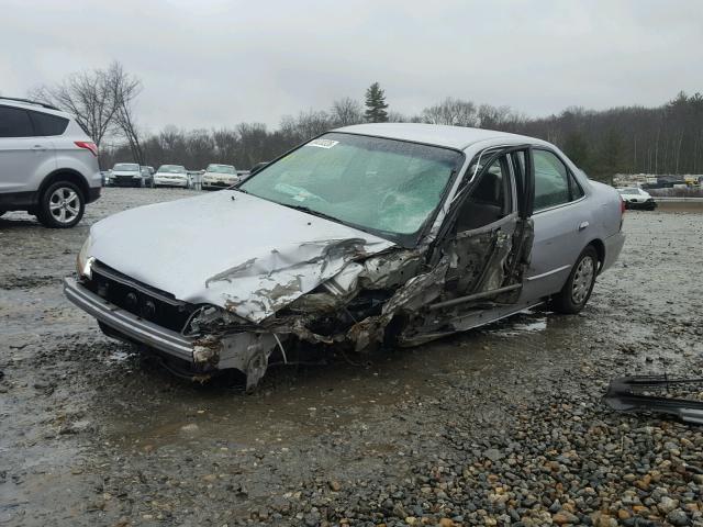 1HGCF866X2A040753 - 2002 HONDA ACCORD VAL SILVER photo 2