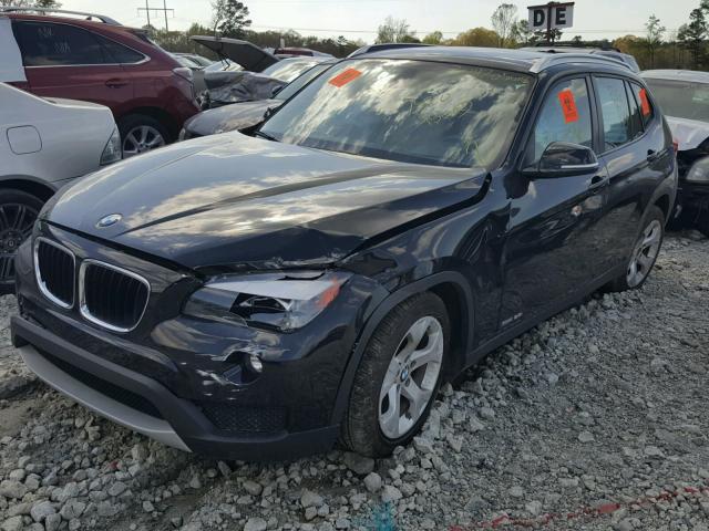 WBAVM1C53EVW50469 - 2014 BMW X1 SDRIVE2 BLACK photo 2