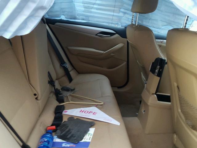 WBAVM1C53EVW50469 - 2014 BMW X1 SDRIVE2 BLACK photo 6