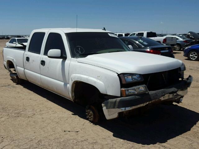 1GCHK23D57F186553 - 2007 CHEVROLET SILVERADO WHITE photo 1