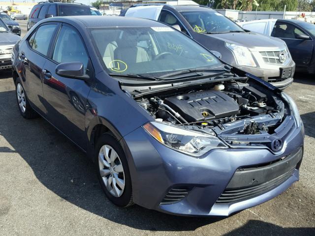 2T1BURHE6EC008201 - 2014 TOYOTA COROLLA L GRAY photo 1