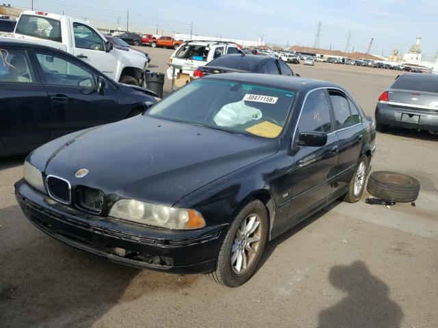 WBADT43403G031238 - 2003 BMW 525 I AUTO BLACK photo 2