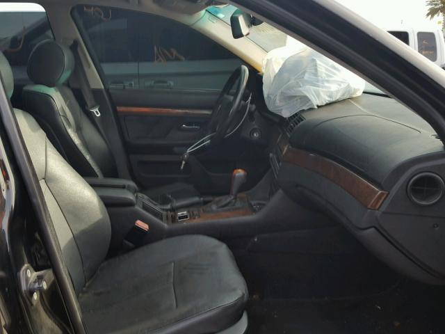 WBADT43403G031238 - 2003 BMW 525 I AUTO BLACK photo 5