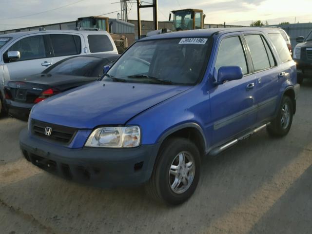 JHLRD1869YC053061 - 2000 HONDA CR-V EX BLUE photo 1