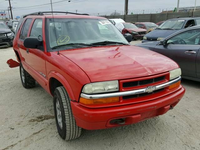 1GNDT13X64K130325 - 2004 CHEVROLET BLAZER RED photo 1