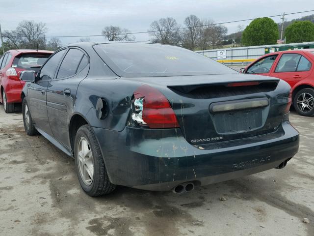 2G2WP522841170980 - 2004 PONTIAC GRAND PRIX GREEN photo 3
