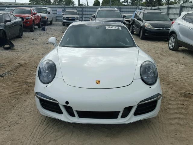 WP0AB2A99GS122720 - 2016 PORSCHE 911 CARRER WHITE photo 9