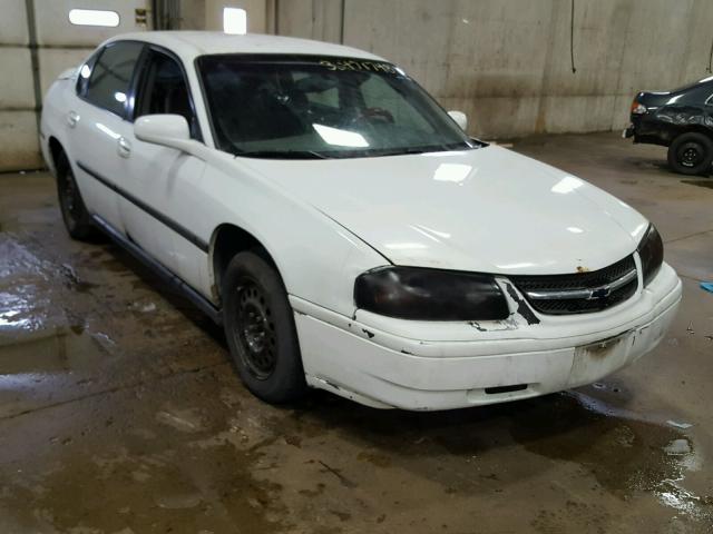 2G1WF55E2Y9182787 - 2000 CHEVROLET IMPALA WHITE photo 1