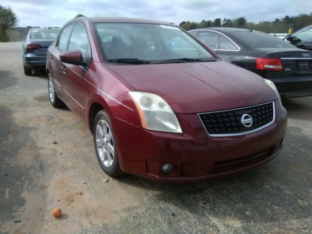 3N1AB61E28L654379 - 2008 NISSAN SENTRA 2.0 MAROON photo 1