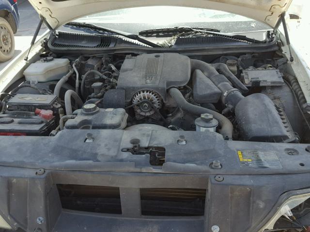 1LNHM82W55Y656853 - 2005 LINCOLN TOWN CAR S CREAM photo 7