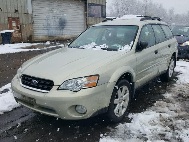 4S4BP61C267327169 - 2006 SUBARU LEGACY OUT BEIGE photo 2