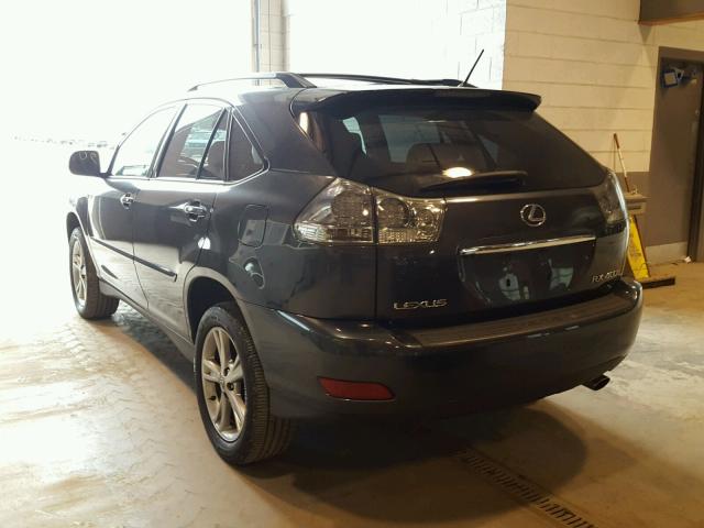 JTJHW31U160004438 - 2006 LEXUS RX 400 BLACK photo 3