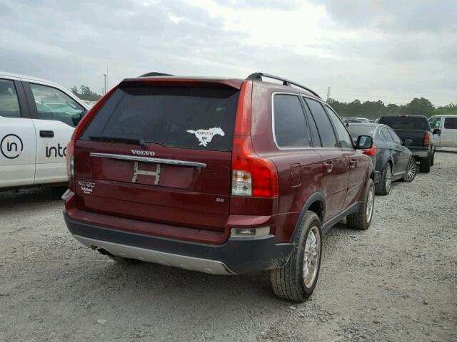 YV4CY982X81447681 - 2008 VOLVO XC90 3.2 RED photo 4