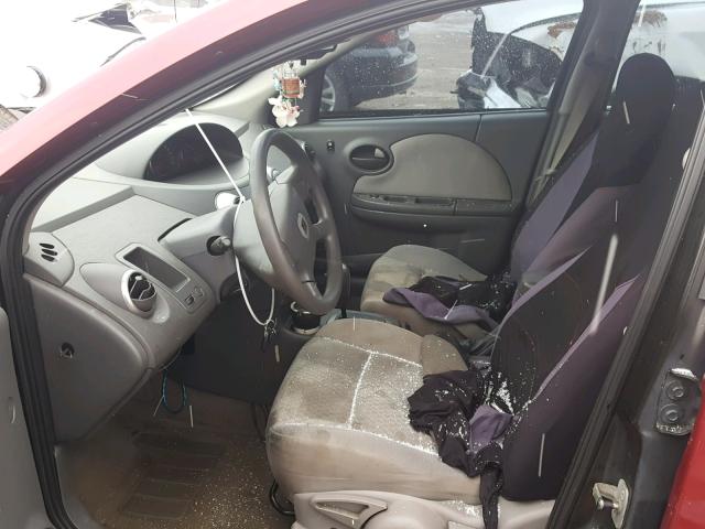 1G8AJ58F67Z187851 - 2007 SATURN ION LEVEL მუქწითელი ფოტო 5