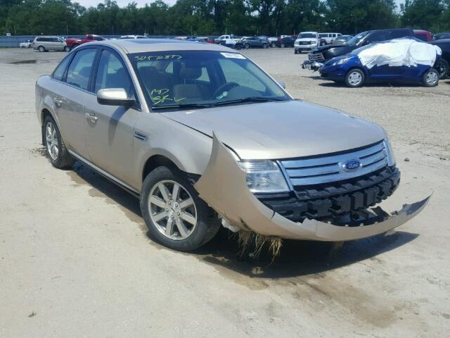 1FAHP24W38G159483 - 2008 FORD TAURUS SEL GOLD photo 1