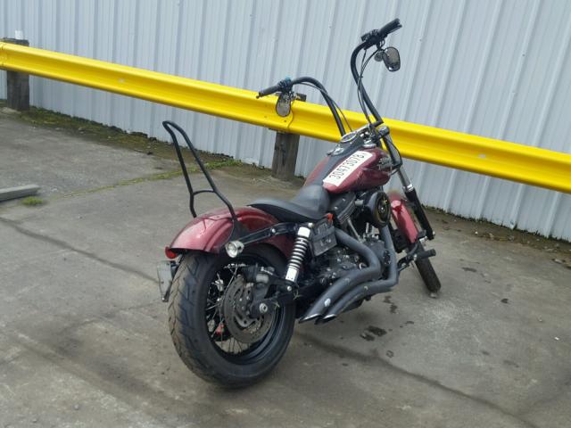 1HD1GX415DC317240 - 2013 HARLEY-DAVIDSON FXDB DYNA RED photo 4