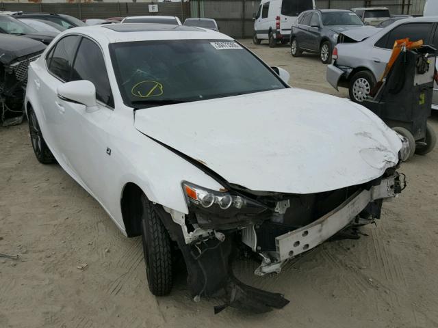 JTHCE1D22E5000221 - 2014 LEXUS IS 350 WHITE photo 1