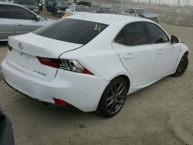 JTHCE1D22E5000221 - 2014 LEXUS IS 350 WHITE photo 4