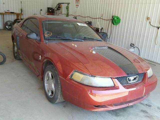 1FAFP40403F326145 - 2003 FORD MUSTANG RED photo 1