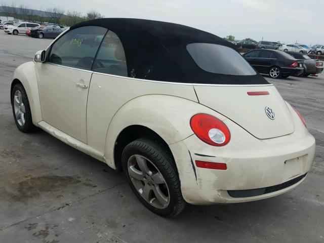 3VWSF31Y86M327276 - 2006 VOLKSWAGEN NEW BEETLE 米色 照片 3