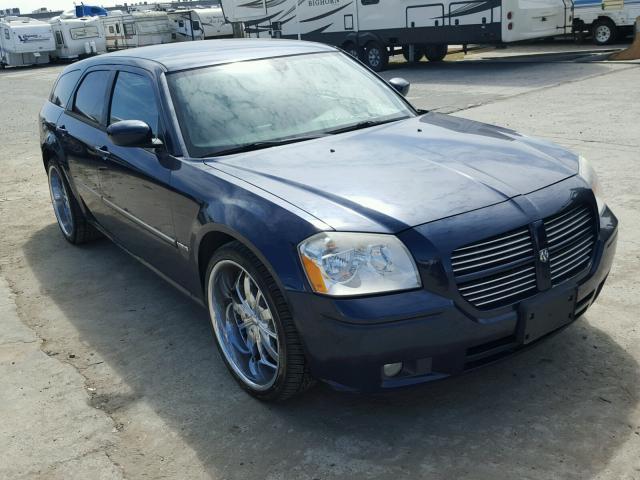 2D4GV57286H433478 - 2006 DODGE MAGNUM R/T BLUE photo 1