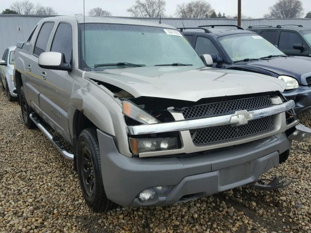 3GNEK13TX2G212129 - 2002 CHEVROLET AVALANCHE BEIGE photo 1