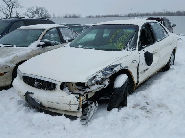 2G4WS52J331202231 - 2003 BUICK CENTURY CU WHITE photo 2