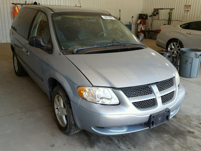 1C4GP45R35B277522 - 2005 CHRYSLER TOWN & COU SILVER photo 1