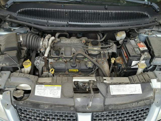 1C4GP45R35B277522 - 2005 CHRYSLER TOWN & COU SILVER photo 7