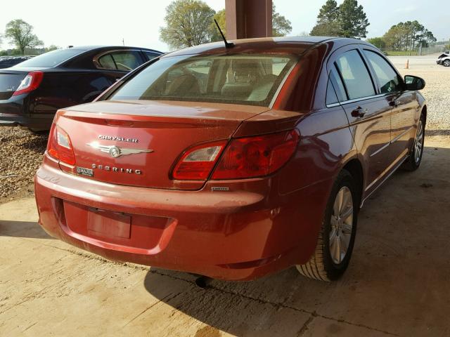 1C3CC5FB6AN147863 - 2010 CHRYSLER SEBRING LI RED photo 4