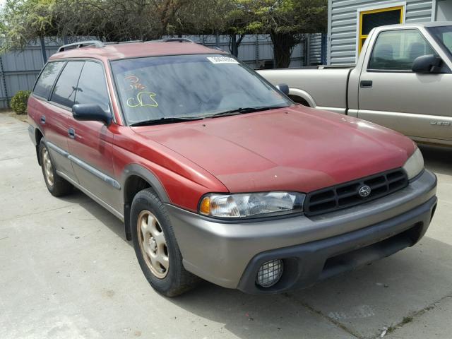 4S3BG6859T7380894 - 1996 SUBARU LEGACY OUT RED photo 1