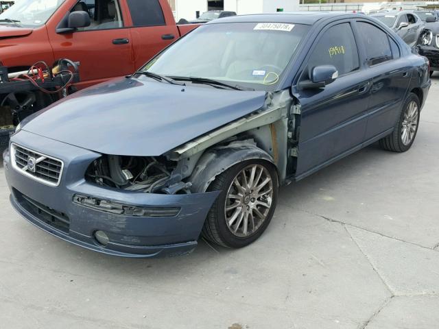 YV1RS592882687435 - 2008 VOLVO S60 2.5T BLUE photo 2