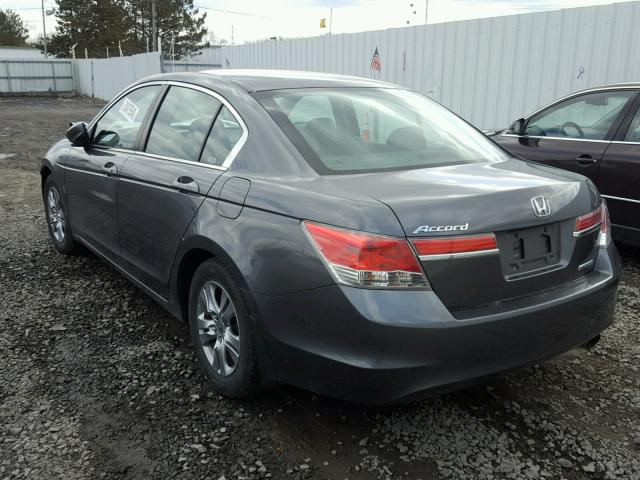 1HGCP2F68CA245337 - 2012 HONDA ACCORD SE GRAY photo 3