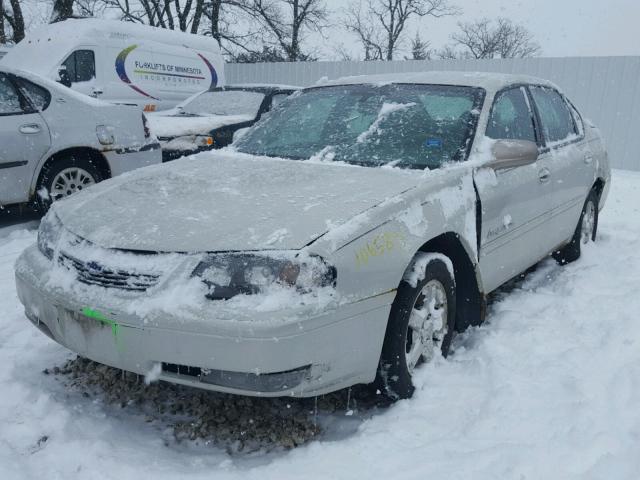 2G1WH52K749385026 - 2004 CHEVROLET IMPALA LS BEIGE photo 2