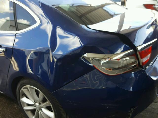 1G4PR5SK0D4108676 - 2013 BUICK VERANO CON BLUE photo 9