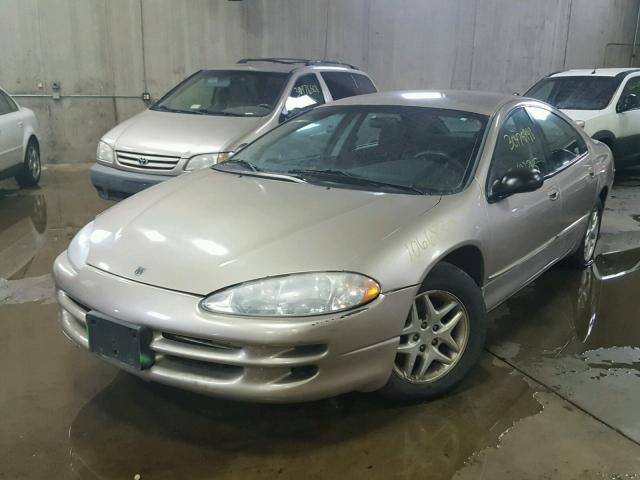2B3HD46R74H666845 - 2004 DODGE INTREPID S თაფლისფერი ფოტო 2