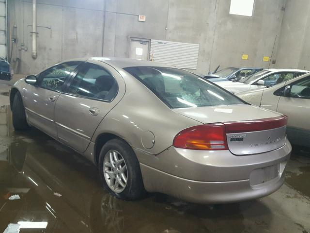 2B3HD46R74H666845 - 2004 DODGE INTREPID S TAN photo 3