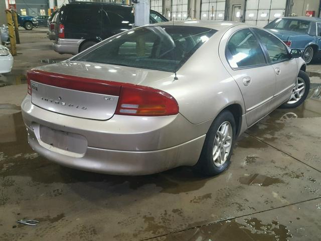 2B3HD46R74H666845 - 2004 DODGE INTREPID S თაფლისფერი ფოტო 4