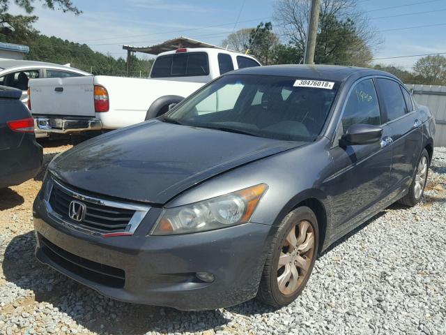 1HGCP36829A003613 - 2009 HONDA ACCORD EXL GRAY photo 2