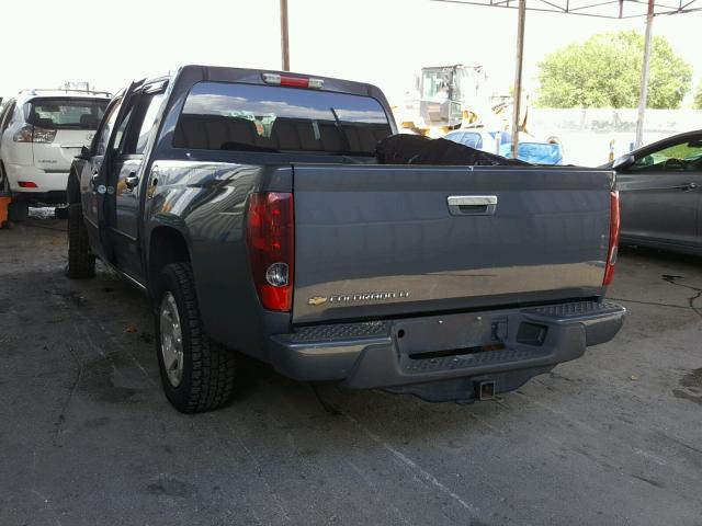 1GCDSCF94C8157717 - 2012 CHEVROLET COLORADO L GRAY photo 3