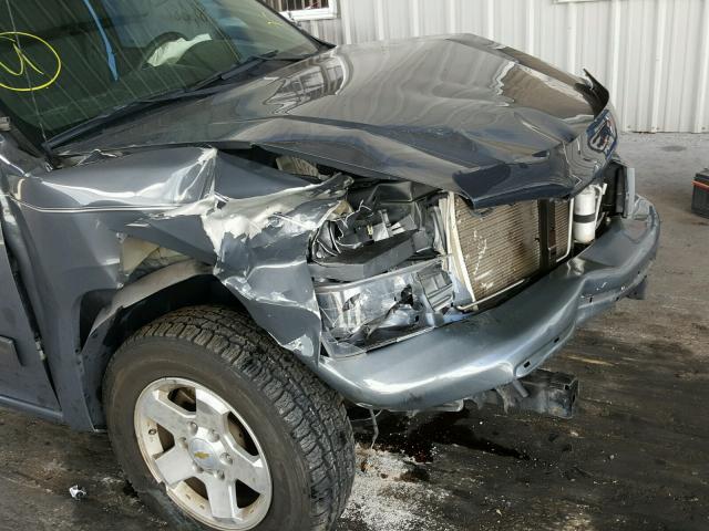 1GCDSCF94C8157717 - 2012 CHEVROLET COLORADO L GRAY photo 9