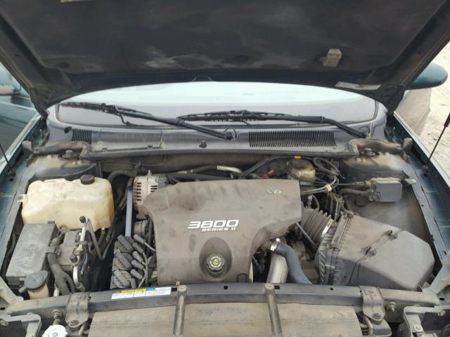 1G4HP54K0YU263516 - 2000 BUICK LESABRE CU GREEN photo 7